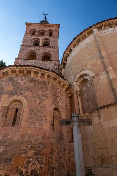 Segovia Spain February 2022 Church San Andres Catholic Temple Located — Stock Photo, Image