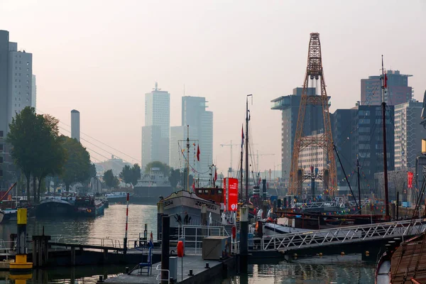 Rotterdam Hollanda Ekim 2021 Deniz Müzesi Rotterdam 1874 Yılında Hollanda — Stok fotoğraf