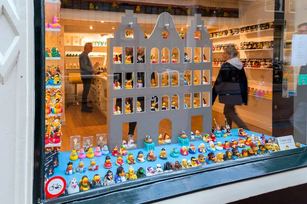 Amsterdam Oct 2021 Various Duck Toy Sold Toy Shop Netherlands — 스톡 사진