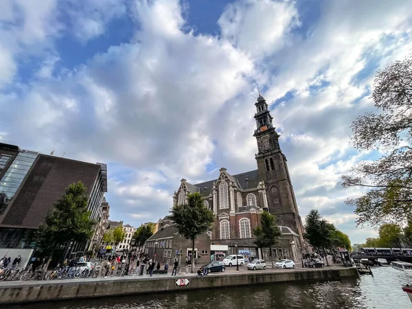 Amsterdam Oktober 2021 Westerkerk Een Hervormde Kerk Binnen Het Nederlands — Stockfoto
