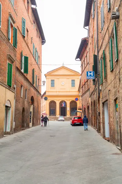 Siena Itália Apr 2022 Mosteiro San Girolamo Campansi Antigo Convento — Fotografia de Stock