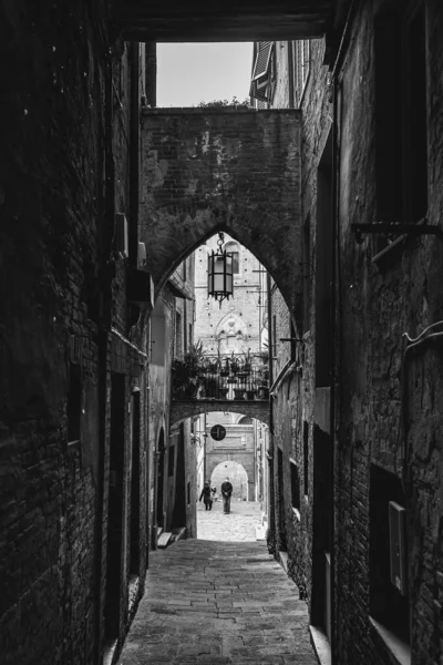 Siena Italy Apr 2022 Generic Architecture Street View Historical Italian — Stock Fotó