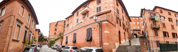 Siena Italy Apr 2022 Generic Architecture Street View Historical Italian —  Fotos de Stock