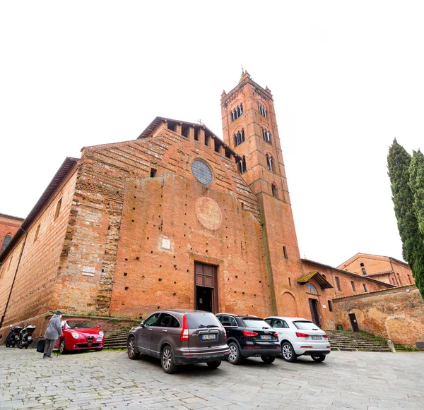 Siena Itália Apr 2022 Igreja Santa Maria Dei Servi Estilo — Fotografia de Stock