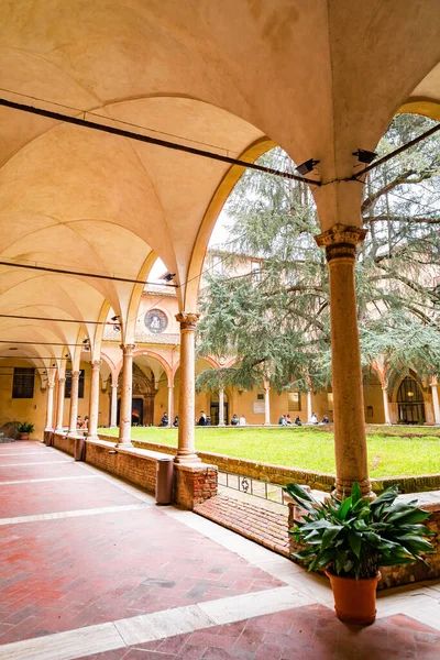 Siena Italy Apr 2022 Patio Faculty Economy Universite Degli Studi — ストック写真