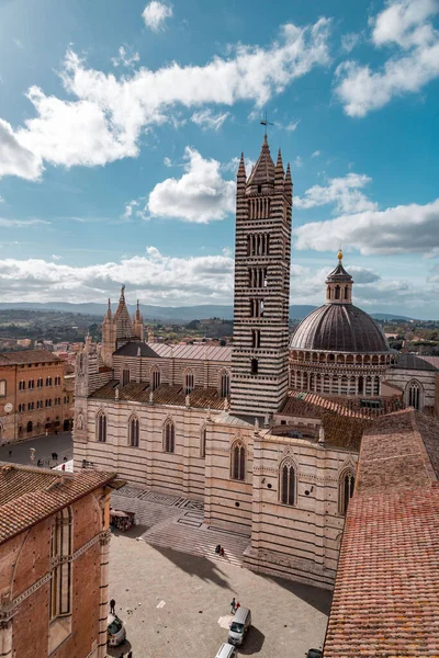 Siena Italien April 2022 Innenansicht Der Kathedrale Von Siena Die — Stockfoto