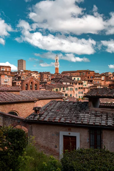 Siena Italy Apr 2022 Generic Architecture Cityscape View Historical Italian — Fotografia de Stock