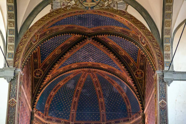 Wnętrze Katedry Sieny Sienie Poświęconej Wniebowzięciu Maryi — Zdjęcie stockowe