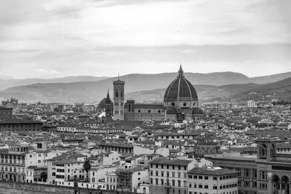 Santa Maria Del Fiore Katedrális Kupolája Firenze Toszkána Olaszország — Stock Fotó