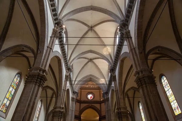 Внутрішні Деталі Флорентійського Собору Cattedrale Santa Maria Del Fiore Флоренції — стокове фото
