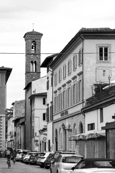 Florence Talya Nisan 2022 Floransa Toskana Talya Tipik Mimari Sokak — Stok fotoğraf