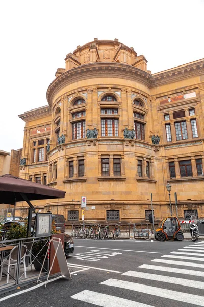 Florença Itália Abril 2022 Vista Exterior Biblioteca Nacional Central Florença — Fotografia de Stock