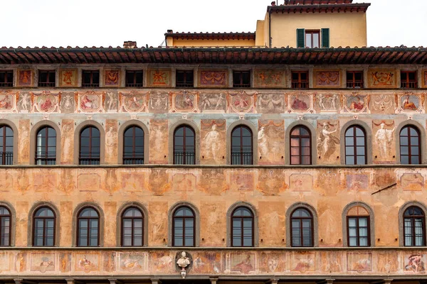 Florenz Italien April 2022 Piazza Santa Croce Der Nähe Der — Stockfoto