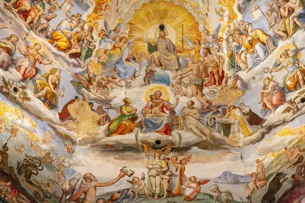 Флоренция Италия Апреля 2022 Года Interior Detail Florence Cathedrale Cattedrale — стоковое фото