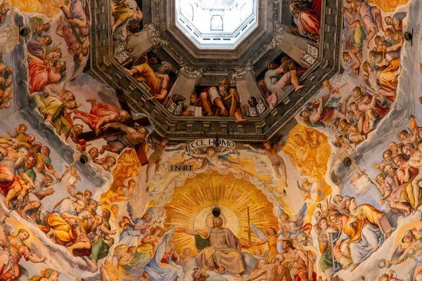 Florencie Itálie Dubna 2022 Interiér Florentské Katedrály Cattedrale Santa Maria — Stock fotografie