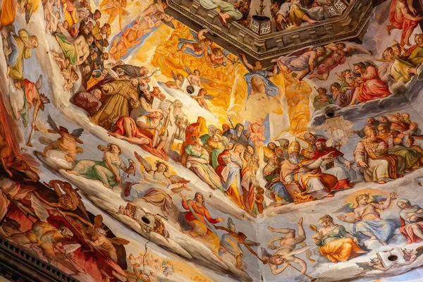 Firenze Aprile 2022 Dettaglio Interno Dal Duomo Firenze Cattedrale Santa — Foto Stock