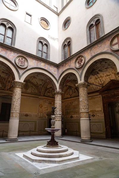 Florenz Italien April 2022 Palazzio Vecchio Der Alte Palast Signoria — Stockfoto
