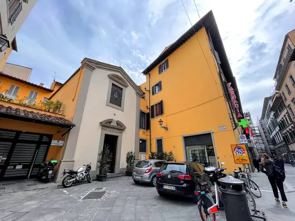 フィレンツェ イタリア 2022年4月6日 フィレンツェ トスカーナ州 イタリアの典型的な建築とストリートビュー — ストック写真