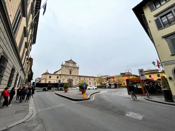 Florence Italië April 2022 Piazza San Marco Een Plein Het — Stockfoto