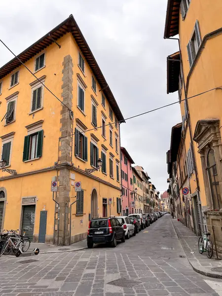 Florencie Itálie Dubna 2022 Typická Architektura Pohled Ulici Florencii Toskánsko — Stock fotografie