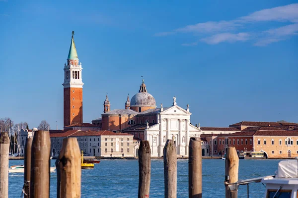 Βενετία Ιταλία Απριλίου 2022 San Giorgio Maggiore Είναι Ένα Από — Φωτογραφία Αρχείου