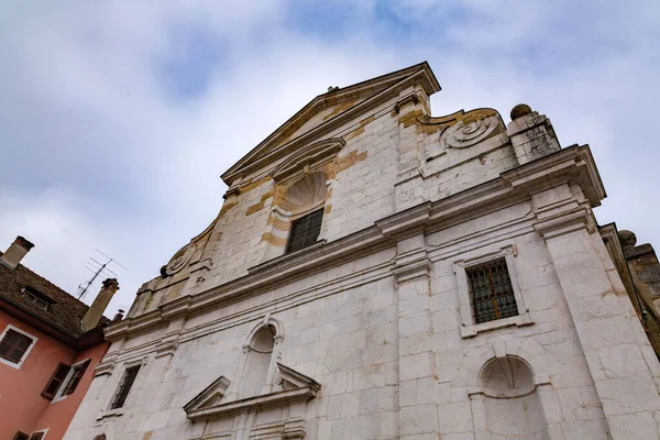 프란코 Church Saint Francois 이탈리아 Church Italian 프랑스 사보이에 가톨릭 — 스톡 사진