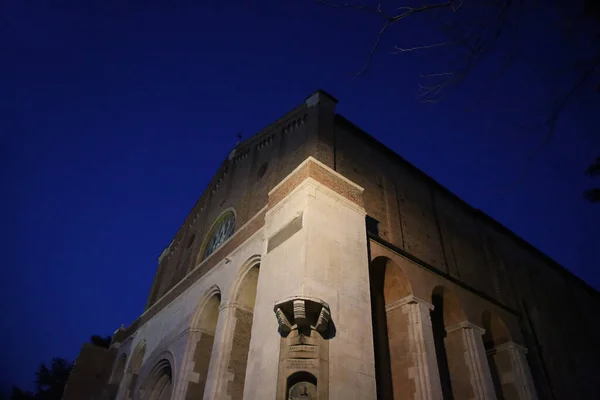 Padua Ιταλία Απριλίου 2022 Εκκλησία Sant Agostino Στην Πάδοβα Βένετο — Φωτογραφία Αρχείου