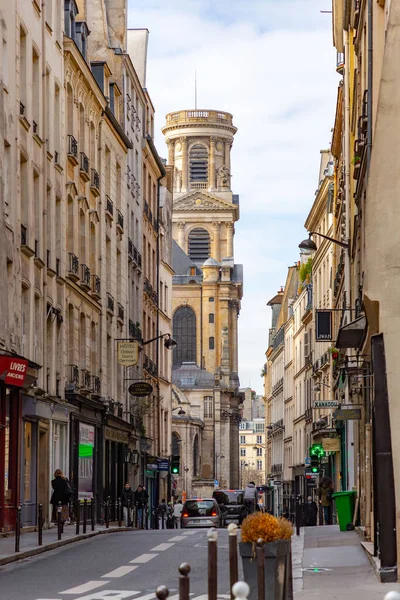 Париж Франція Січня 2022 Свята Етьєн Монд Католицька Церква Площі — стокове фото