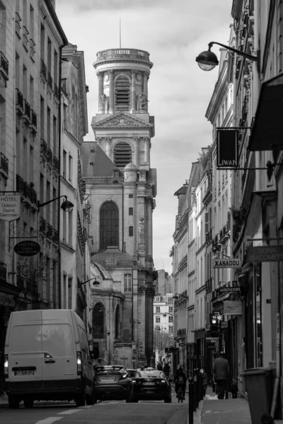パリ2022年1月20日 フランス パリのサント ジュヌヴィエーヴ広場にあるサント エティエンヌ モンドカトリック教会 — ストック写真