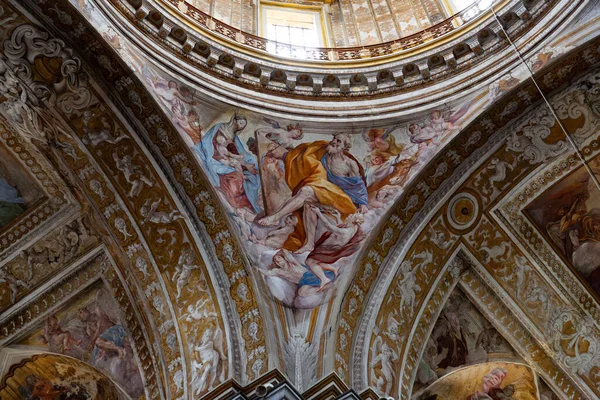 Neapol Itálie Dubna 2022 Santa Maria Degli Angeli Pizzofalcone Kostel — Stock fotografie