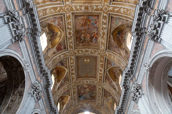 Санта Марія Дель Анжелі Pizzofalcone Церква Стилі Бароко Неаполі Кампанія — стокове фото