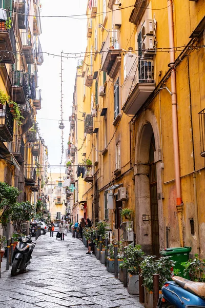 Neapel Italien April 2022 Allgemeine Architektur Und Straßenansicht Neapel Kampanien — Stockfoto
