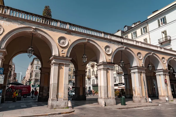 Мбаппе Италия Марта 2022 Года Итальянская Архитектура Вид Улицу Мбаппе — стоковое фото