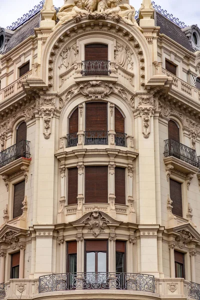 Obecná Architektura Pohled Ulici Historickém Městě Granada Autonomní Oblasti Andalusie — Stock fotografie