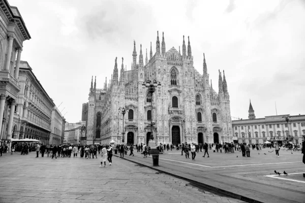 Milan Talya Mart 2022 Milano Katedrali Aziz Meryem Doğuşu Basilikası — Stok fotoğraf