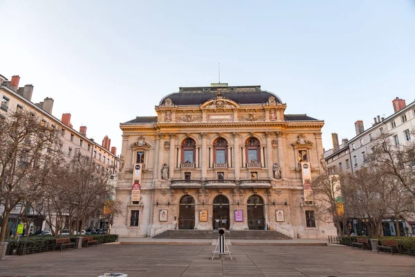Lyon Frankrijk Januari 2022 Het Theater Des Celestins Een Theatergebouw — Stockfoto