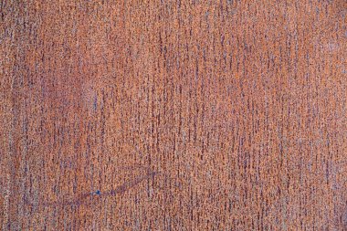 Rusty metal texture close up background with stains and scratche clipart