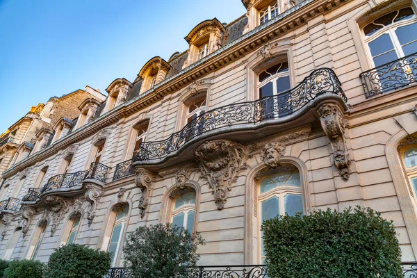 Detail Uit Typisch Franse Architectuur Parijs Frankrijk — Stockfoto