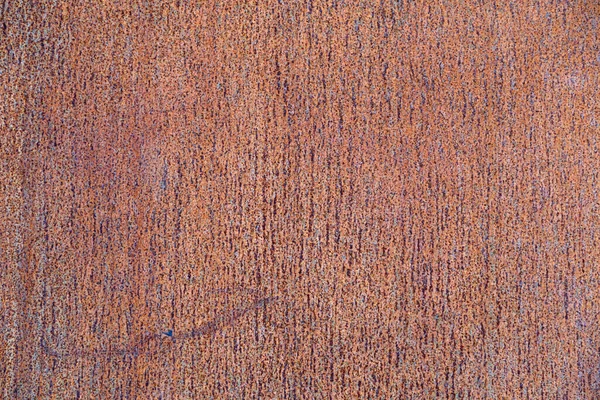 Rusty Metal Tekstura Zamknąć Górę Tło Plamy Zadrapania — Zdjęcie stockowe