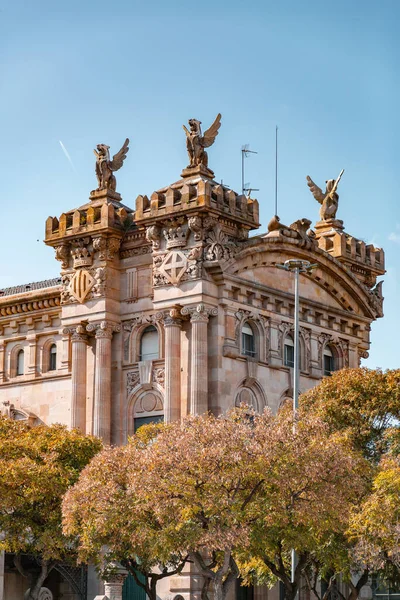 Barcelona Spain Feb 2022 Classic Building Governmental Tax Collection Agency — Stock Photo, Image