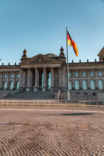 Berlin Germany Dec 2021 Exterior View Reichstag Historic Building Berlin — Stock Photo, Image