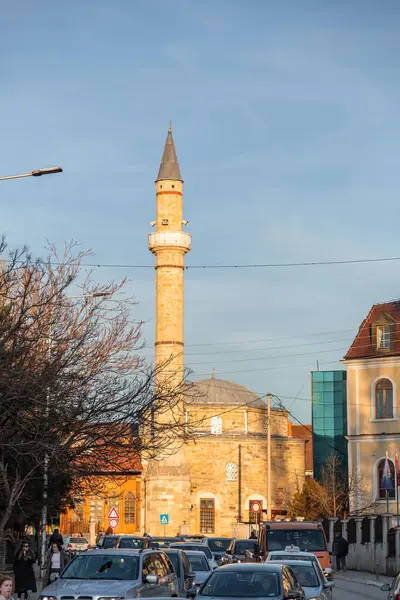 Pristina Kosovo Februari 2024 Jashar Pasja Moskee Een Ottomaanse Rijk — Stockfoto