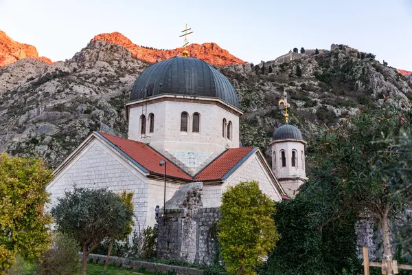 The Church of St. Nicholas is a Serbian Orthodox church built from 1902 to 1909 in the city of Kotor, Montenegro.