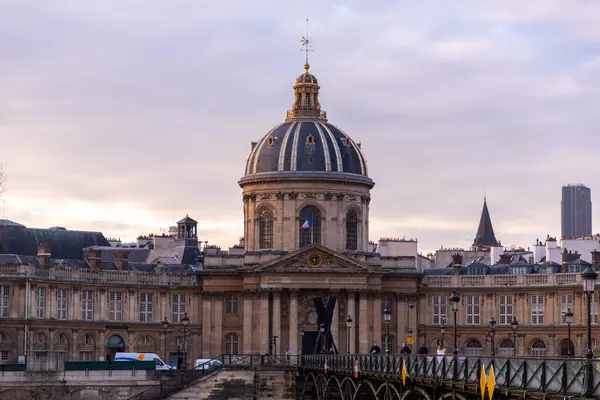 Париж Франция Января 2022 Года Вид Французскую Академию Наук Французский Стоковое Фото