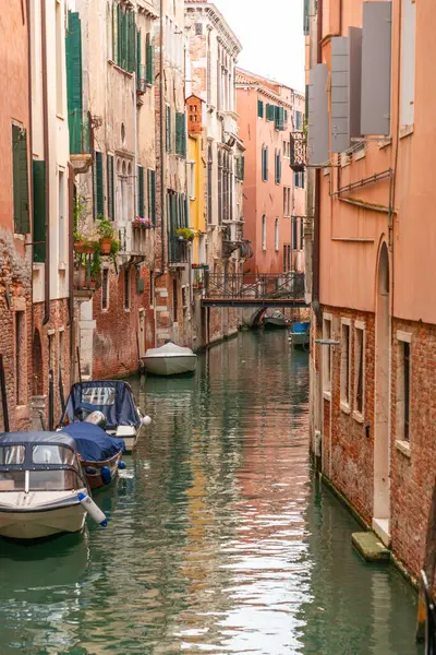 Venesia Italia April 2022 Kanal Kanal Indah Dan Bangunan Bangunan Stok Lukisan  