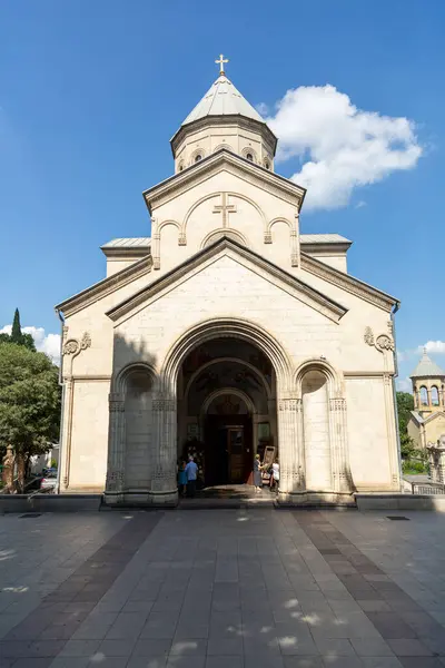 stock image Tbilisi, Georgia - 23 JUNE, 2024: The Kashveti Church of St. George is a Georgian Orthodox Church in central Tbilisi, Georgia.