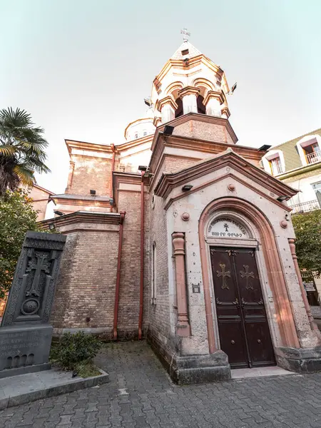 stock image Batumi, Georgia - 13 JUNE 2024: Surb Prkich, Saint Savior church of the Armenian Apostolic Holy Church was built in 1879 in Batumi, Georgia.