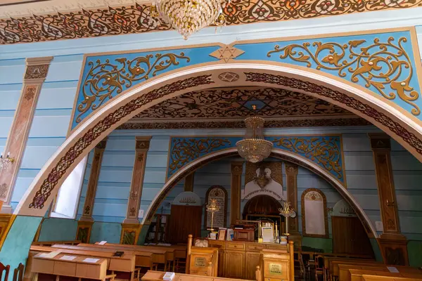 stock image Tbilisi, Georgia - 24 JUNE, 2024: The Great Synagogue of Tbilisi is an Orthodox Jewish congregation and synagogue on Leselidze Street in Tbilisi, Georgia.