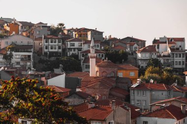 Tirilye, Turkiye - SEPT 29, 2024: Fatih Mosque, converted from a Greek Orthodox church in Tirilye, Mudanya, Bursa, Turkiye. clipart