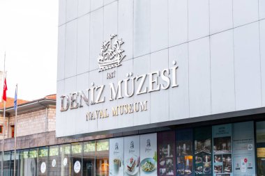 Istanbul, Turkiye - 14 OCT 2024: The Istanbul Naval Museum is a national naval museum, located in Besiktas, Istanbul. Established in 1897 by the Ottoman Minister of the Navy, Bozcaadali Hasan Husnu Pasha. clipart